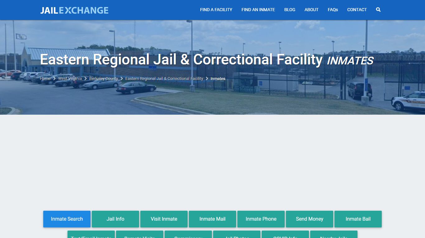 Eastern Regional Jail Inmate Search | Arrests & Mugshots | WV